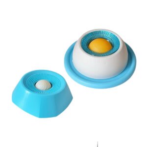 Non-Slip Cat Lick Pad with Strong Suction Cups, Dental Care Textured Treat Mat for Fast Eaters & Anxiety Relief